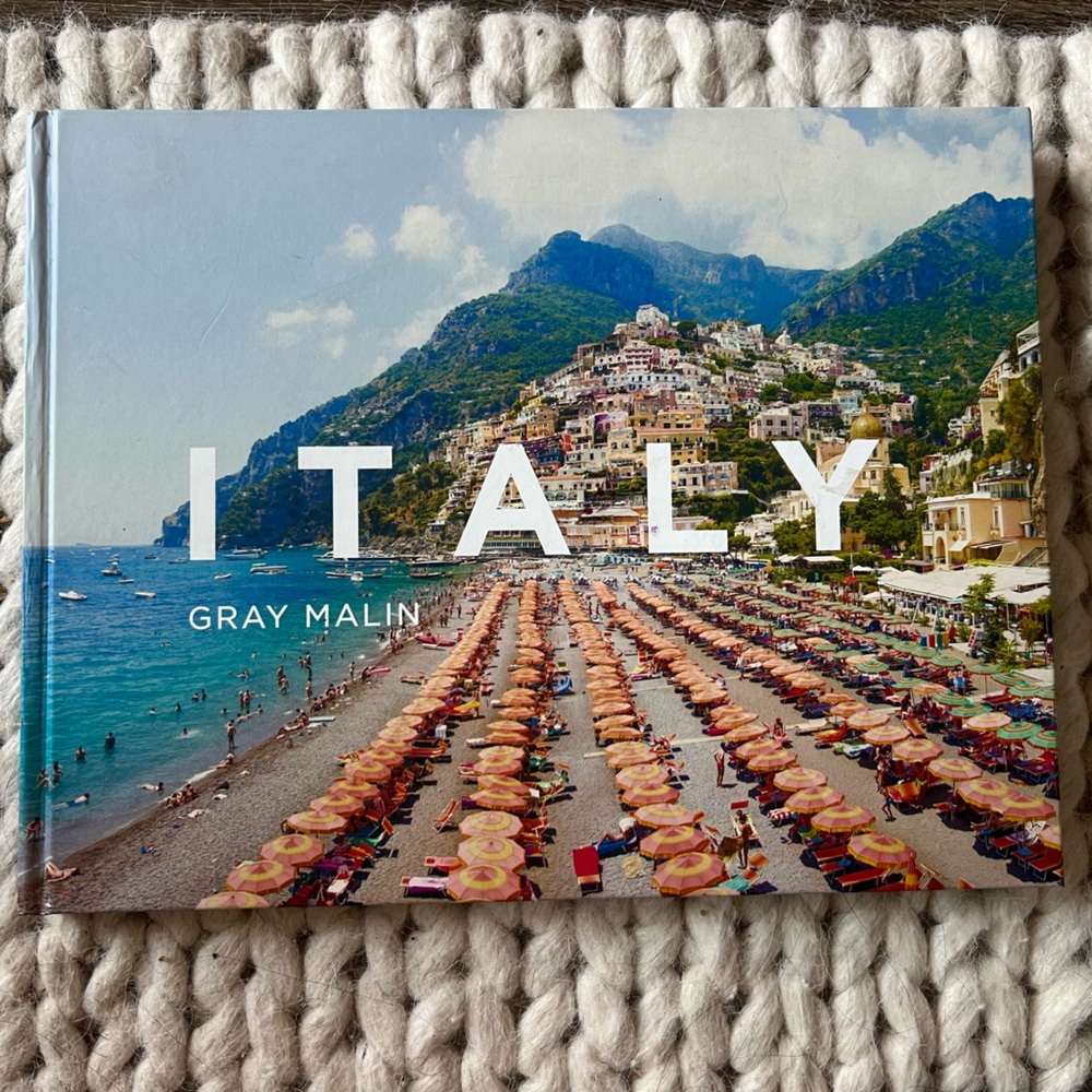 Gray Malin Italy Hardcover Book 
Coffee Table Book